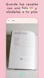 Planificador de menú semanal screenshot