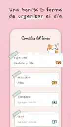 Planificador de menú semanal screenshot