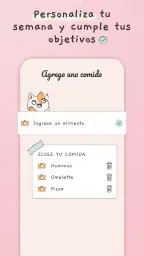Planificador de menú semanal screenshot