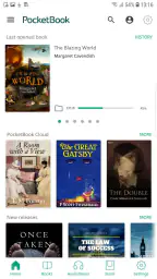 PocketBook libro - EPUB, PDF screenshot