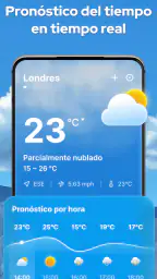 Previsión del tiempo con radar screenshot