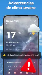 Previsión del tiempo con radar screenshot