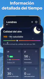 Previsión del tiempo con radar screenshot