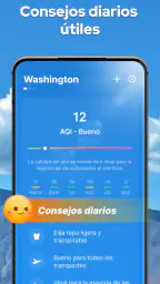 Previsión del tiempo con radar screenshot