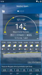 Pronóstico del tiempo screenshot