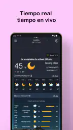 Pronóstico del tiempo local screenshot