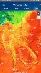 Radar meteorológico screenshot