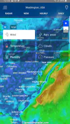 Radar meteorológico screenshot