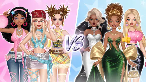 Rebel Glam: Juegos de Vestir screenshot