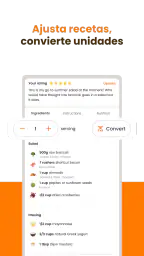 ReciMe: Recetas y Planificador screenshot