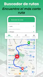 Ruta Mapa Navegación sendero screenshot