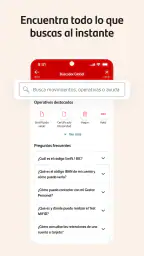 Santander España screenshot