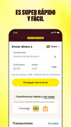 Sendwave: enviar dinero rápido screenshot