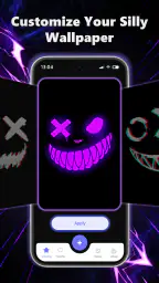 Silly Fun Smile Live Wallpaper screenshot