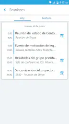 Skype for Business for Android screenshot