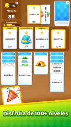 Solitaire Words & Pictures screenshot