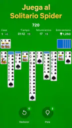 Solitario Spider screenshot