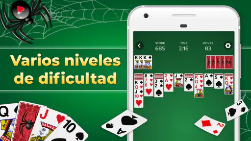 Spider Solitaire, Solitario screenshot