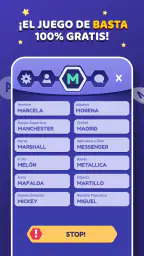 StopotS - El juego «Basta» screenshot