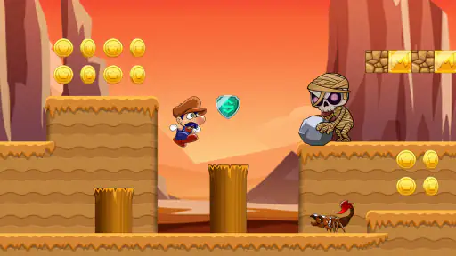 Super Bino Go: Aventura screenshot