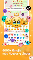 Teclado Emoji Facemoji & Fonts screenshot