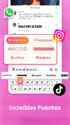 Teclado Emoji Facemoji & Fonts screenshot