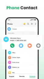 Teléfono y contactos screenshot