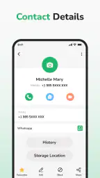 Teléfono y contactos screenshot