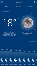 Tiempo España screenshot