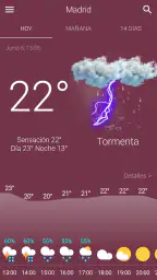 Tiempo España screenshot