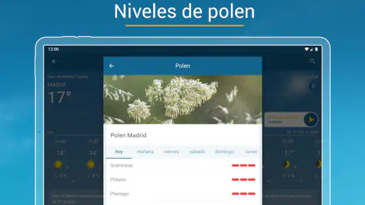Tiempo & Radar screenshot