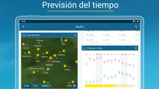 Tiempo & Radar screenshot