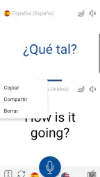 Traductor de voz Instant screenshot