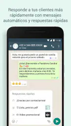 WhatsApp Business screenshot