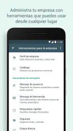 WhatsApp Business screenshot
