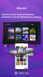 1001 TVs--Näytön peilaus screenshot