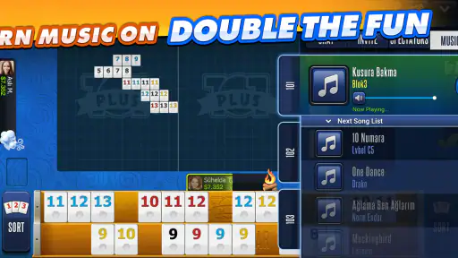 101 Okey Plus Rummy Board Game screenshot