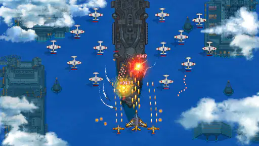1945 Air Force: Lentopelien screenshot