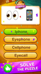 2 Emoji 1 Word - Emoji Games screenshot