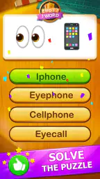 2 Emoji 1 Word - Emoji Games screenshot