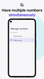 2nd Phone Number: Second Line screenshot
