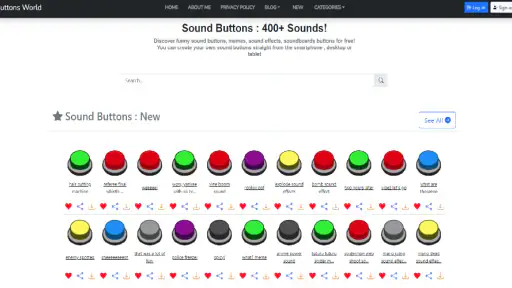 400 Sound Buttons screenshot