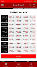 4D Result MY & SG 4D History screenshot