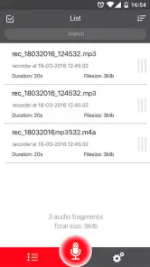 Ääninauhuri screenshot