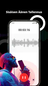 Ääninauhuri MP3, Äänittäminen screenshot