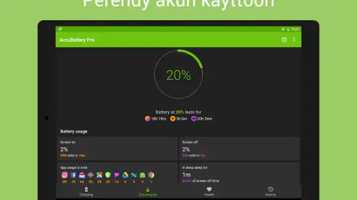 Accu​Battery - Akku screenshot