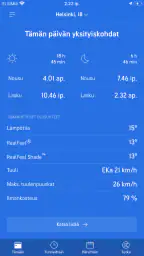 AccuWeather Sääennuste screenshot