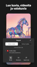Adobe Firefly: AI-generaattori screenshot