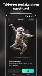 AI Art Generator -sovellus screenshot
