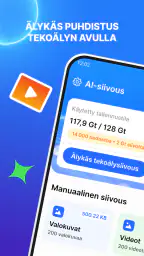 AI Cleaner – Tallennussiivous screenshot